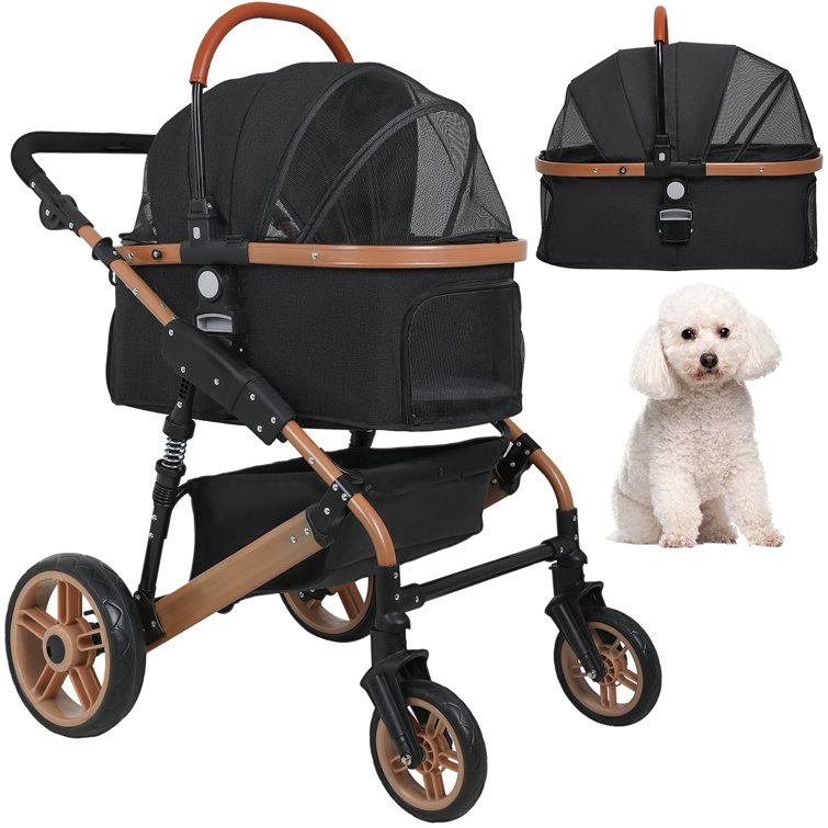 Dog stroller outlet for 2